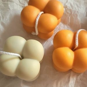 4 Mini Bubble Candle Bundle